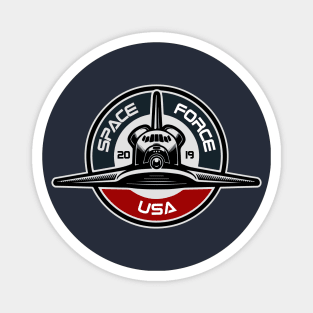 Spaceforce USA Magnet